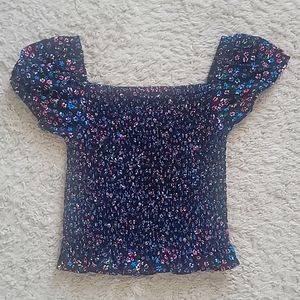 Girls Rouched Top Size 7